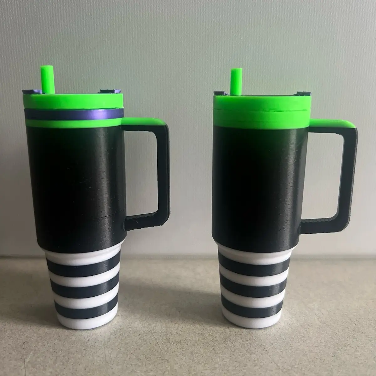 Mini 40oz lipgloss holder keychain