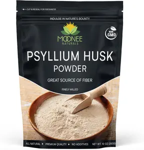 Psyllium Husk Powder (10 OZ), Gluten Free, Non GMO, Finely Ground, Keto Friendly (10 Ounce (70 Servings))