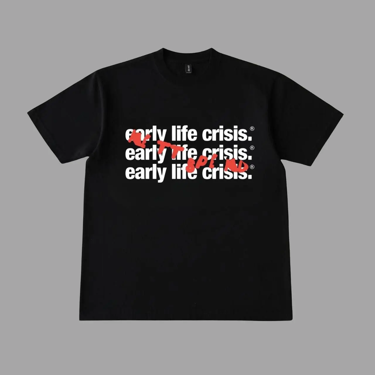 Nettspend Early Life Crisis T-Shirts Osamason Retro Music Fan Gift, Hip Hop Apparel Merch vintage 90s Fashion Top