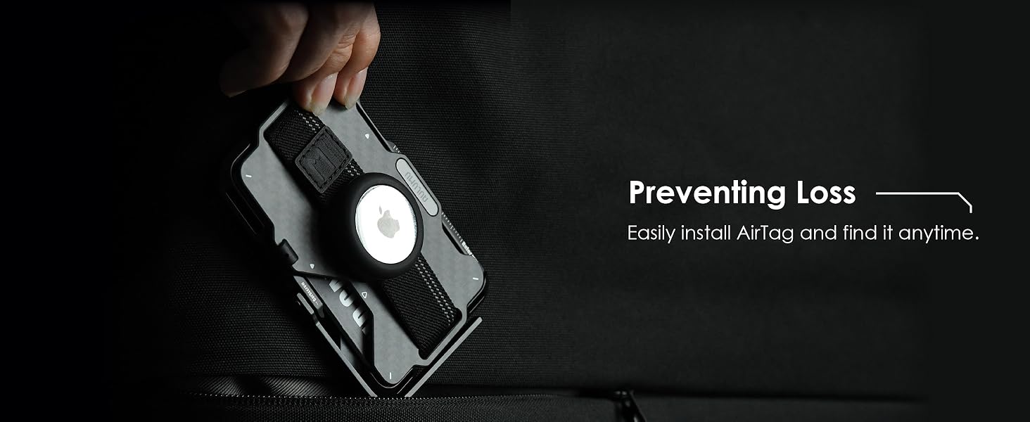 Travel-Ready Magnetic Card Holder with Stand – Holds 12 Cards, RFID Blocking, MagSafe Tripod Stand for iPhone 17/16/15/14/13/12 (Black) – Free IOS Tag Included, Ideal Father's Day Gift