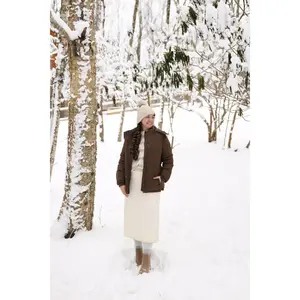 Ada Faye Ski/Snow Skirt - Ivory