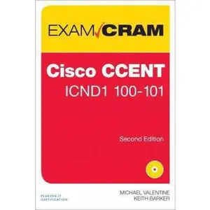 USED-Cisco CCENT 100-101 Exam Cram by Michael Valentine (Paperback)