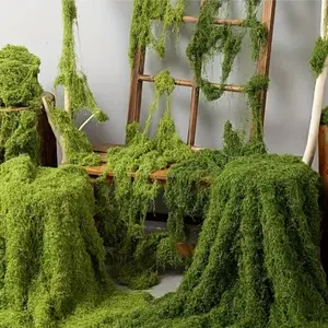 Artificial Moss Mat, Polyester Material, Spring Decoration, Home Decor, Realistic Greenery, No Power Needed, Indoor Outdoor Use