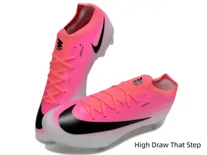 Gradient Textured Microfiber Football Footwear Low Profile Silhouette For Competitive Games