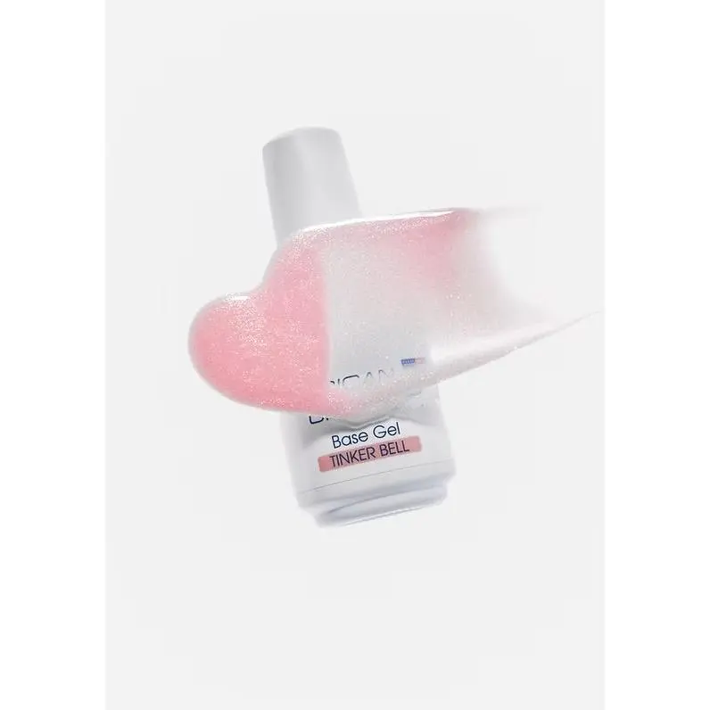 Pigmented Self-Leveling Base Gel Nail Polish, 15ml - Medium Hardness Cosmetic with Gloss for Easy Application, DIY Manicure at Home, French Manicures, Nail Care, Gel Nails At Home
