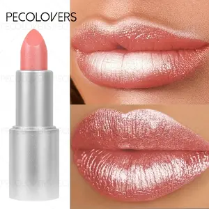 1pc Pearlescent Sparkle Glossy Lipstick, Lightweight, Waterproof Luxurious Long-Lasting Lipstick, Suitable for Daily and Formal Occasions - Lightweight Style, Fashionable Packaging