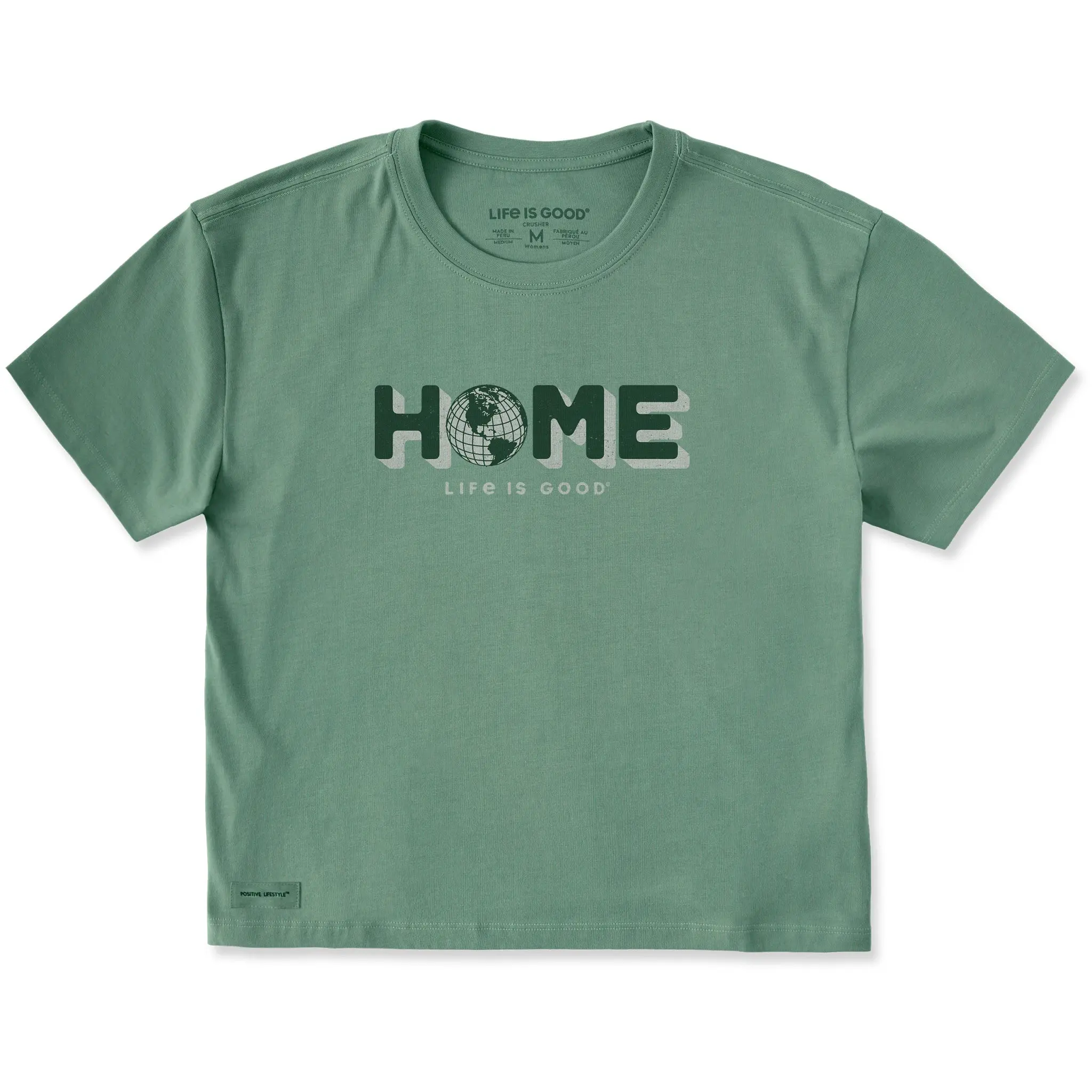 Women's Earth Home Short Sleeve Crusher Boxy Tee
