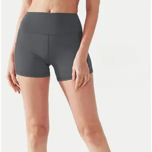 Women's High-Waisted Athletic Shorts — Cycling Shorts, 3-Inch Inseam Sports Shorts, High-Waisted Butt-Lifting Compression Fitness Shorts with Dual Pockets — Ideal for Cycling, Running, and Yoga Workouts outdoorfun