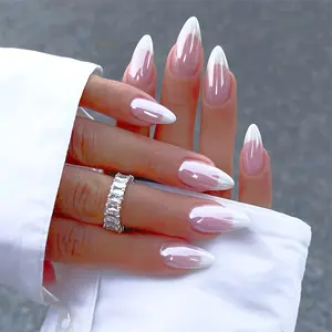 Upgrade Your Look: 24pcs Electroplated Press-On Nails, Simple Design, Premium Feel, Versatile, , Effect, False Nails Extension, Removable with Jelly Glue, 1 Nail File