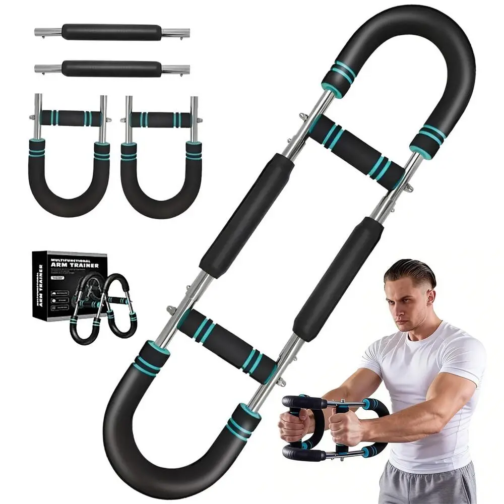 60-90lb Variable Tension Power Twister Bar, Light Home Gym Exerciser, Full Upper Body Muscle Activator, 2026 Advanced Pro Arm Twister Muscle Trainer
