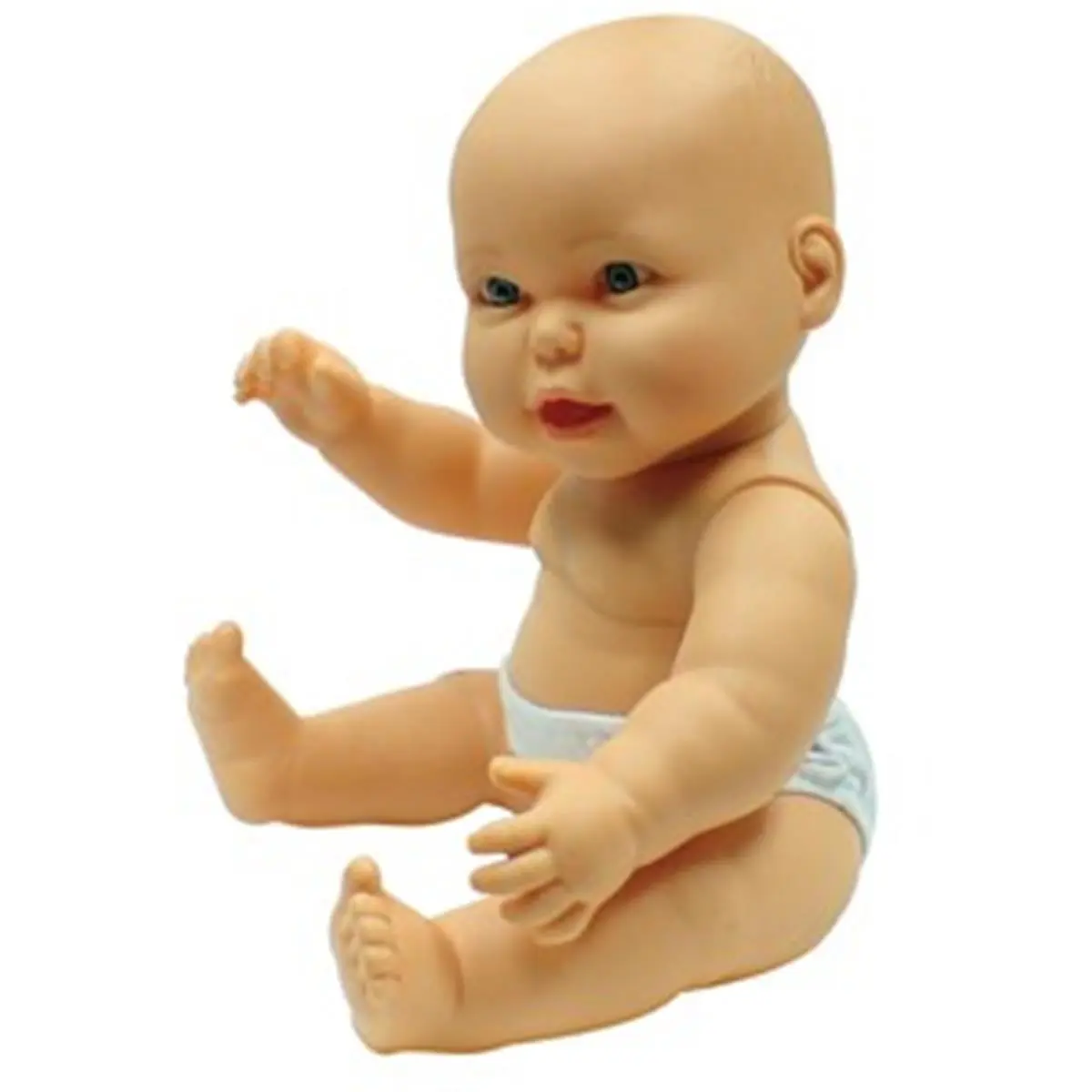 212 MAIN Reborn Baby Doll Cat Toy - 18-in Large Caucasian, Realistic Look, Poseable Arms, Vinyl Body, 850GN Weight, Diaper Compatible