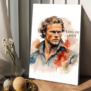King Of Men Jamie Fraser Poster - Outlander Series Fan Gift, Home Decor Wall Art - scs17665