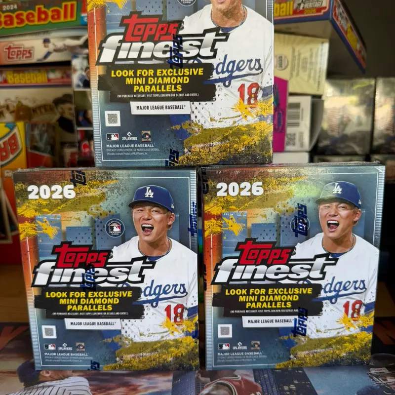 #12 Break 3x 2026 finest baseball megas PYTl