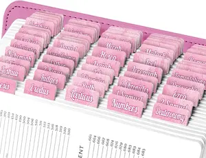 -  Leather Look  Tabs for Old and  Testament, 80 Large Print Tabs for  Study, Water-Resistant and Durable Index Tabs for Women and Men - 1.7" Wide