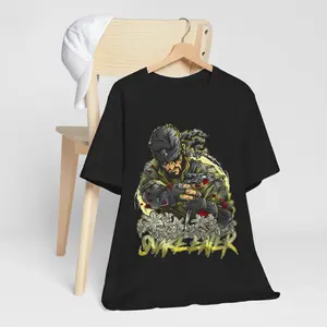 Snake Eater Metal Gear Solid Unisex Tee - Solid Snake, Big Boss, Stealth, Gaming Shirt
