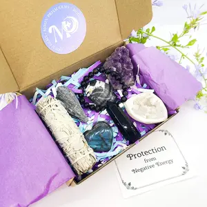 Protective Energy Crystal Box | Protection from Negative Energy | Protection Spell