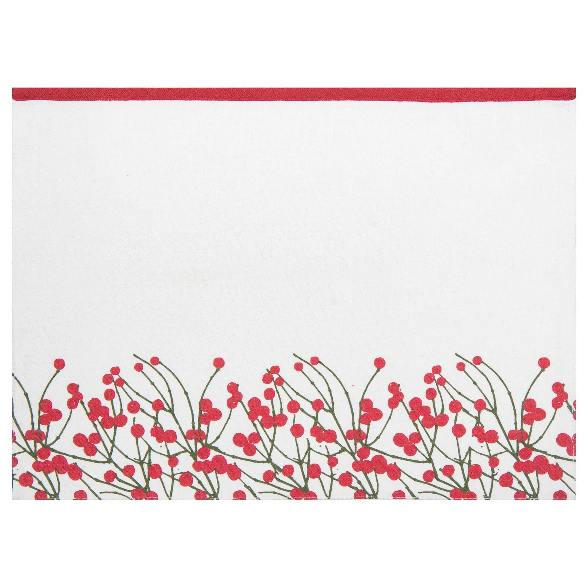 13" x 18" Berries Embroidered Placemat Set of 6by Valerie