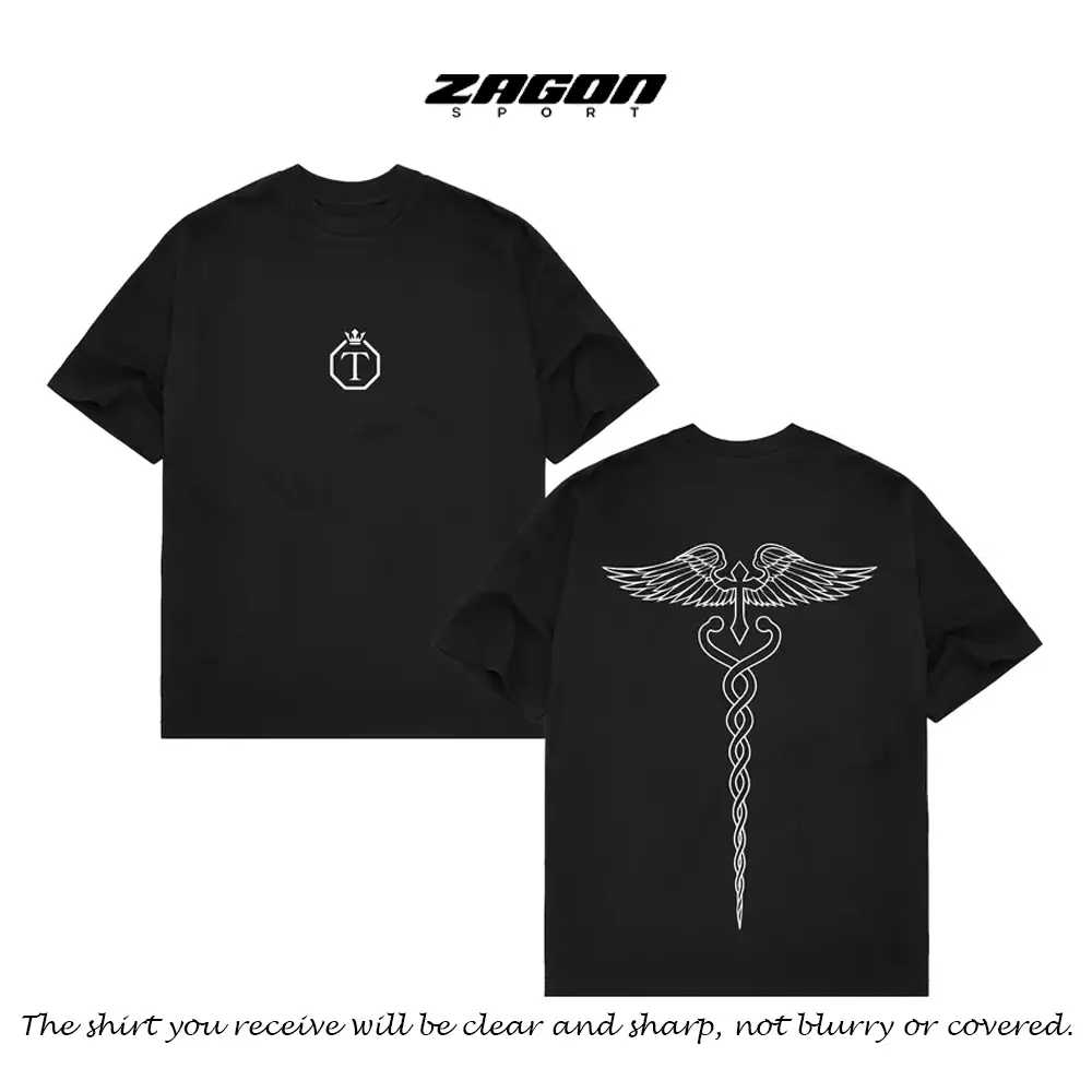 [ZagonSport] ILIA TOPURIA TATTOO TEE, Vintage MMA Graphic Design T-shirt, Boxing T-shirt, UFC MMA Shirt, Gym Wear, Gift for Fighters, Sports Apparel