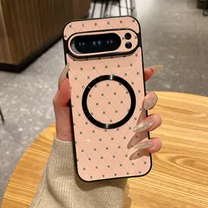 Diamond Glitter CD Pattern Phone Case, Fits Google Pixel 10 Pro Xl 6/7/8/9 Pro, Protective Cover, Stylish and Durable