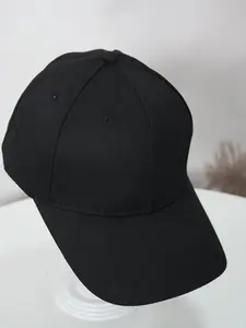 Classic Low Profile Baseball Cap Golf Hat Adjustable Pure Cotton Unisex Solid Color Fitted Woven Fabric All Seasons Casual Style