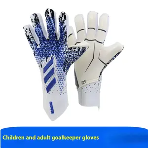 Children's adult football gloves classic, thickened latex gloves without finger guards cross-border