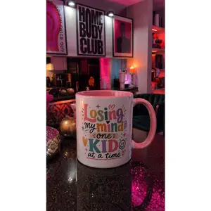 Losing My Mind One Kid At A Time glossy mug