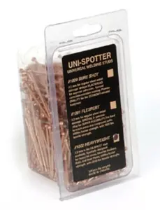 H&S Autoshot UNI-1002 2.6 mm Heavy Weight Studs - 500 per Pack
