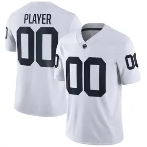 White #00 Football Jersey Shirt, PLAYER Name Printed, College Style Fan Jersey, Game Day Apparel, Unisex Sports Tee Gift