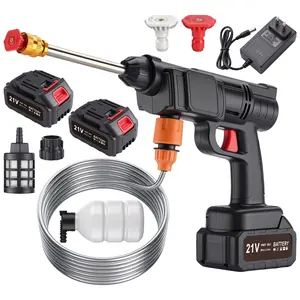 High Capacity 24V Lithium Battery – 2 Hours Continuous Runtime | Perfect for Washing Multiple Cars or a Full Yard Cleaning Session