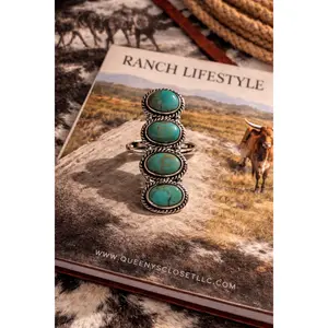 TOMBSTONE TRAIL TURQUOISE RING