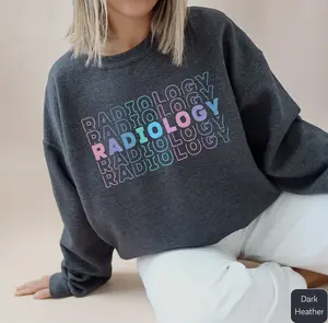 Radiology Crewneck T-shirt Sweatshirt Hoodie Rad Tech Sweatshirt Radiologic Technologist Pullover Gift For Radiologist Radiology Team Xray Tech CT MRI Tech