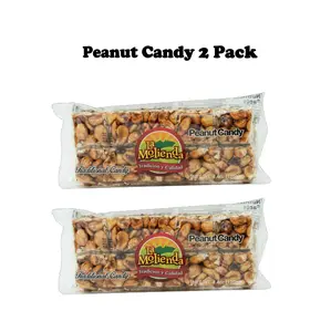 La Molienda Peanut Bar Mexican Traditional Nut Treat Snack 2 Pack