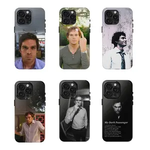 Dexter Phone Case, Dark TV Series Art, Forensic Aesthetic, Case Cover For iPhone 17 16 15 14 13 12 11 and Samsung S25 S24 S23 S22 S21