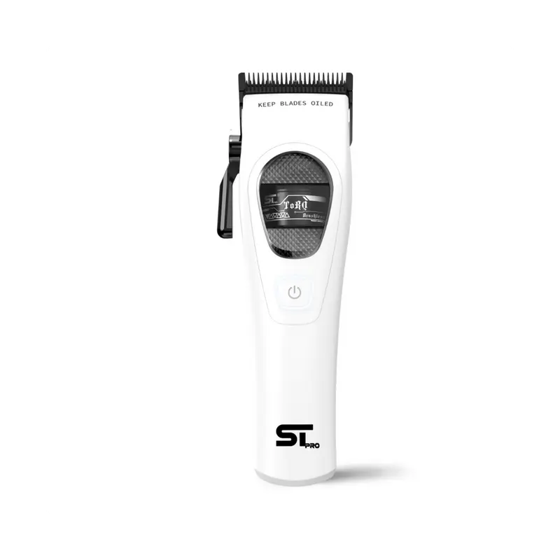 TORQ Professional Barber Clipper - Cordless Rechargeable Digital Brushless Clipper, 8000 RPM Motor, Detachable Blade, Batteries Built-In, 5-Level Taper Adjustment, Barber Equipment