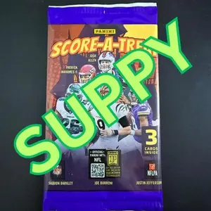 SUPPY Divisional Supplemental Break Sports Card Box Trading Card Pack Collectible Item Official Panini NFL Trading Cards