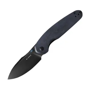 Kizer Meteora EDC Camping Tool Nitro-V Richlite (Blue Canyon) V3730A3