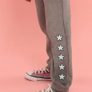 Custom Star Stripe Patch Jogger