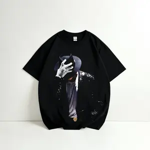 Unisex Michael Jackson Vintage 90S Graphic T-Shirt Hip Hop Streetwear Ideal Gift For Him And Her