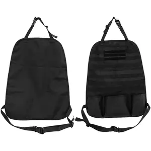 Truck Seat Back Organizer Tactical MOLLE Car Cover Vehicle Panel Storage Bag