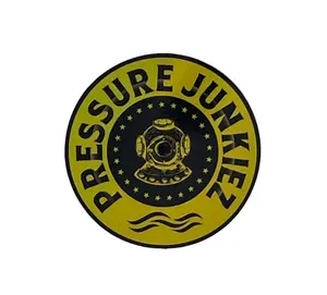 3-Inch Round Hologram Logo Sticker