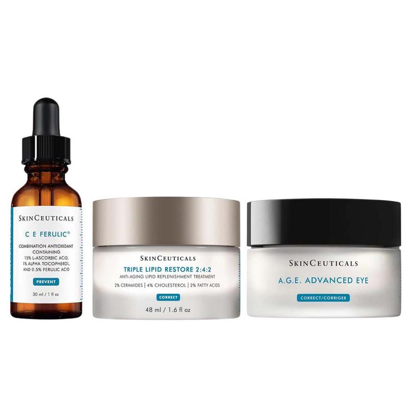 SkinCeuticals C E Ferulic, Triple Lipid Restore 2:4:2 & A.G.E. Advanced Eye