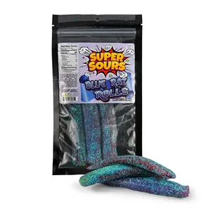 Super Sours Blue Raz Rolls