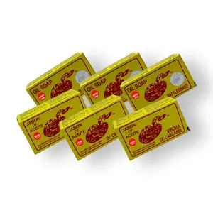 6 Pack Jabon de Aceite Vibora de cascabel Rattlesnake soap skincare acne Facial Cleansing Skin Repair Net Wt. 4.23 Oz (140gr) Improve your Skincare