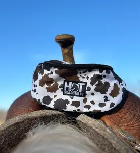 Cowhide Saddle Pouch