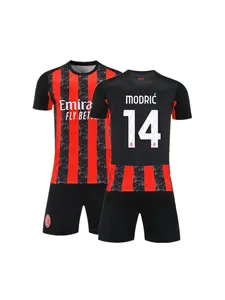 Kids Sports Set Boys Girls Ac Pulisic Fan Gift Football Jersey Training Clothes Casual Short Sleeve and Shorts All Seasons
