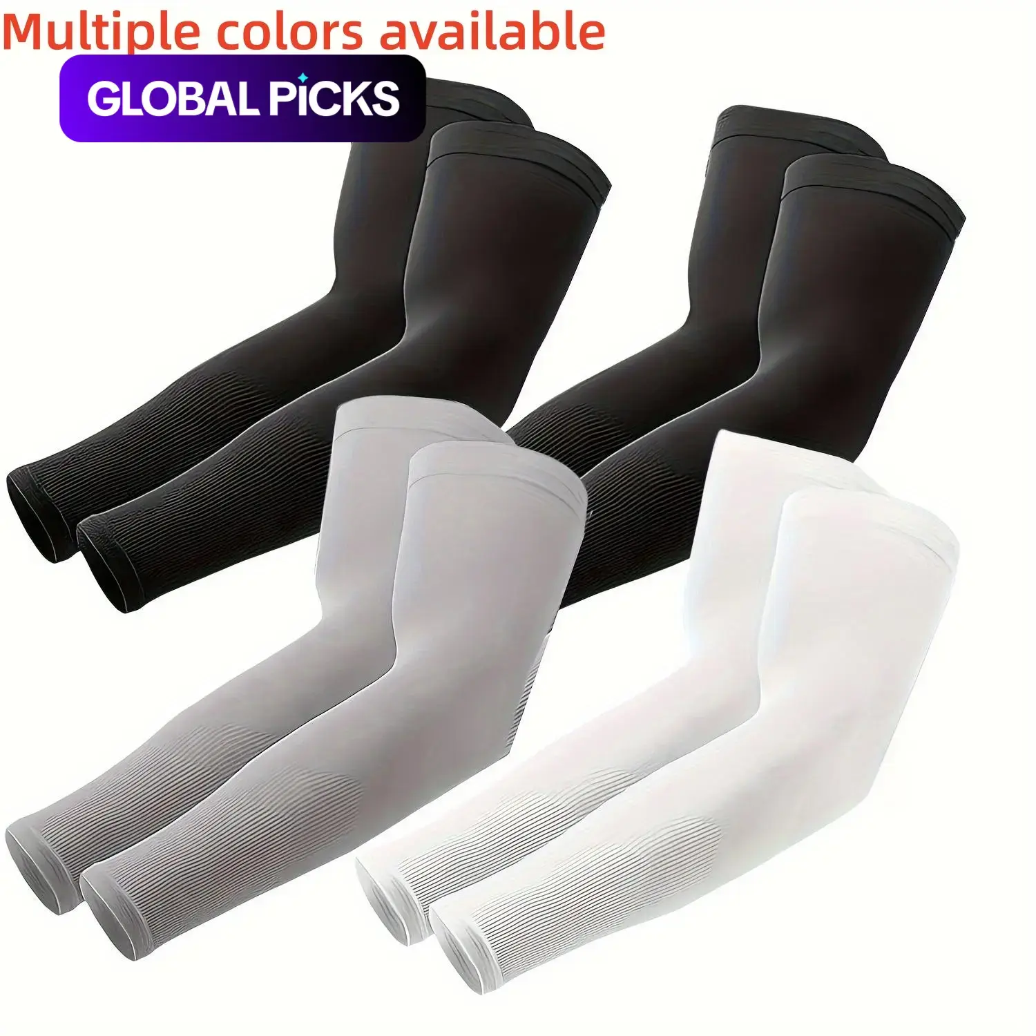 Newcotte 4 Pairs UV Sun Protection Arm Sleeves Martinique Newcotte 4 Pairs UV Sun Protection Arm Sleeves Martinique