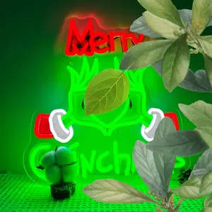 Christmas Neon Sign Christmas Led Sign Dimmable for Wall Decor Neon christmas Lights Up Sign for Bedroom Kids Room Living Room Gift Xmas Party