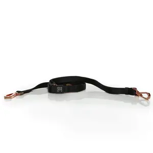 Urban Traffic Adjustable Leash - Anything But Basic Black