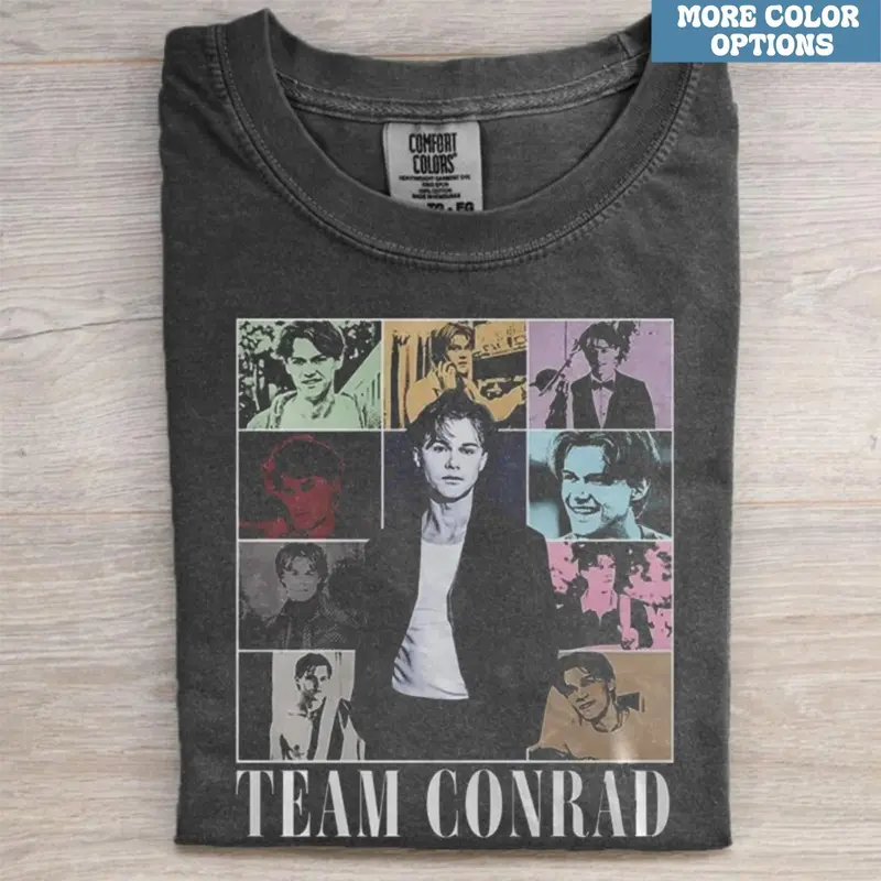 Team Conrad Comfort Colors T-Shirt, Retro Style TSITP Shirt, Graphic Movie Tee, Fan Gift Shirt, Unisex, Top