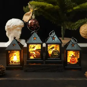 Night Light (1 Count), Battery Powered LED Night Light, Halloween Themed Decorative Light for Home Indoor Outdoor Party